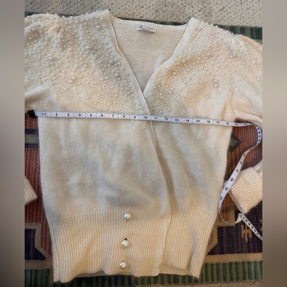 Beautiful Gantos Vintage Wool blend pearl sweater - Picture 12 of 14
